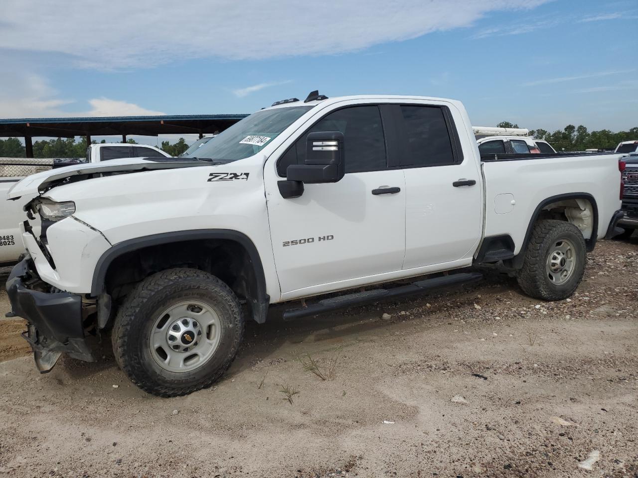 CHEVROLET SILVERADO 2023 white  Gasoline 1GC5YLE72PF120167 photo #1