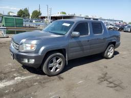 HONDA RIDGELINE 2011 gray  gas 5FPYK1F57BB006380 photo #2