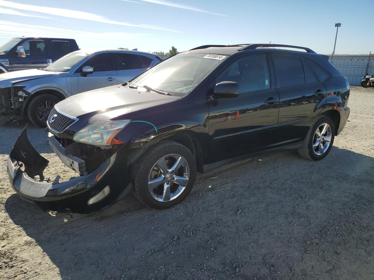 LEXUS RX 330 2006 black  gas JTJGA31U360061587 photo #1