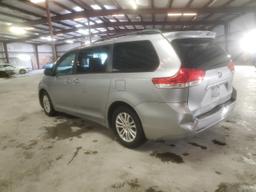 TOYOTA SIENNA XLE 2012 silver sports v gas 5TDYK3DC0CS262122 photo #3