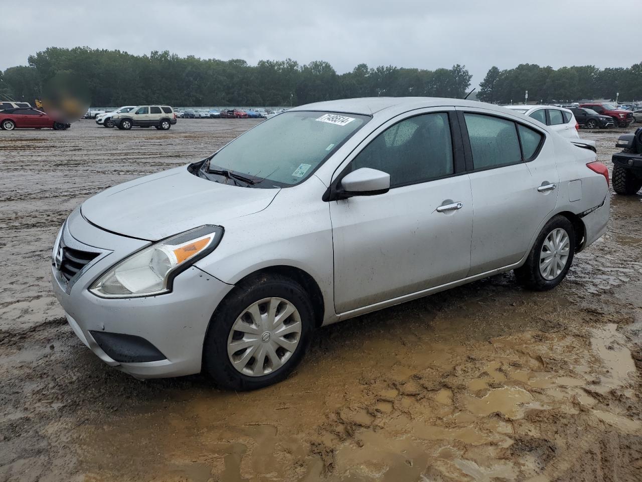 NISSAN VERSA S 2016 silver  gas 3N1CN7AP8GL857881 photo #1