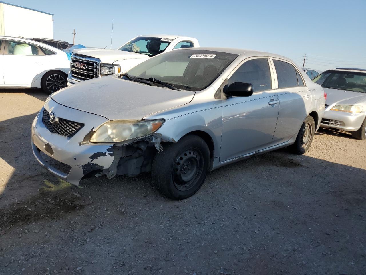 TOYOTA COROLLA BA 2010 silver sedan 4d gas 1NXBU4EE7AZ231119 photo #1