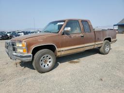 CHEVROLET GMT-400 K2 1990 brown club cab gas 2GCFK29KXL1257096 photo #2