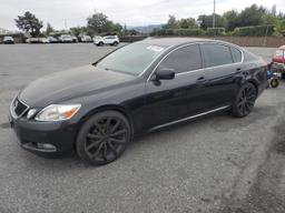 LEXUS GS 300 2006 black  gas JTHBH96S365002236 photo #2