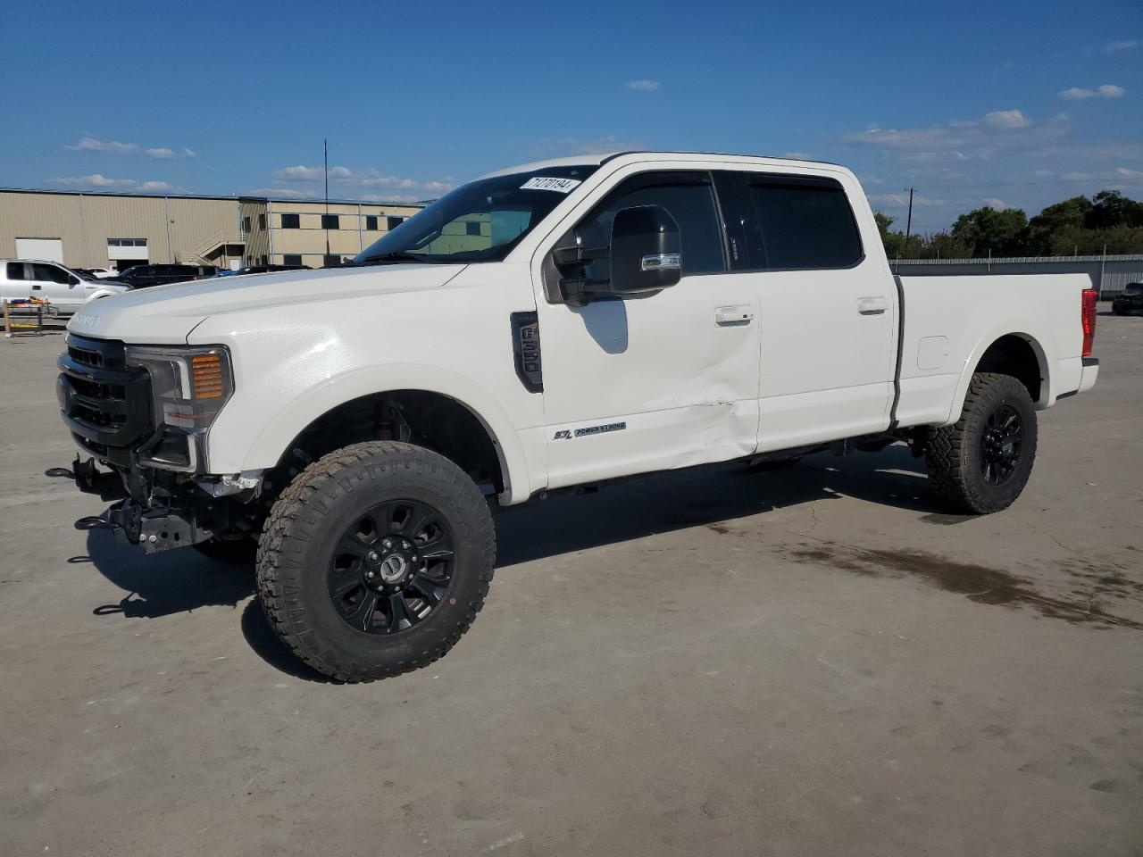 FORD F350 SUPER 2022 white  diesel 1FT8W3BT5NEC12719 photo #1