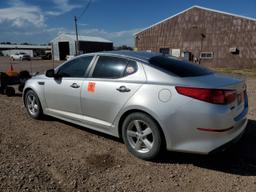 KIA OPTIMA LX 2014 silver  gas 5XXGM4A76EG282138 photo #3