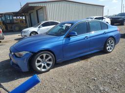 BMW 335 I 2013 blue sedan 4d gas WBA3A9C52DF475400 photo #2