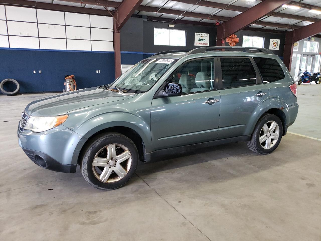 SUBARU FORESTER 2 2009 green 4dr spor gas JF2SH63629H755767 photo #1