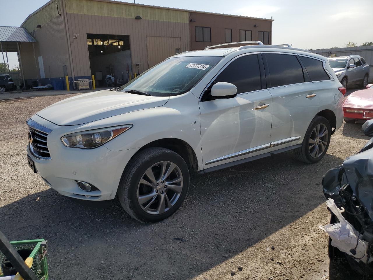 INFINITI QX60 2014 white 4dr spor gas 5N1AL0MMXEC513511 photo #1