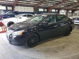 NISSAN SENTRA S 2014 black sedan 4d gas 3N1AB7AP6EY337212 photo #2