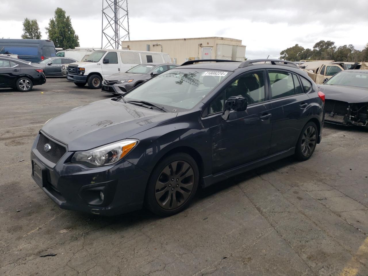 SUBARU IMPREZA SP 2014 charcoal  gas JF1GPAL66E8291179 photo #1