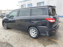 NISSAN QUEST S 2014 black  gas JN8AE2KP8E9101516 photo #3