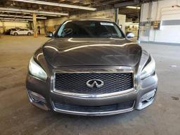 INFINITI Q70 3.7 2016 gray sedan 4d gas JN1BY1AR1GM270932 photo #4