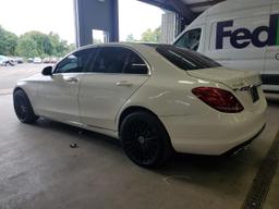 MERCEDES-BENZ C 300 4MAT 2016 white sedan 4d gas 55SWF4KB4GU177661 photo #3