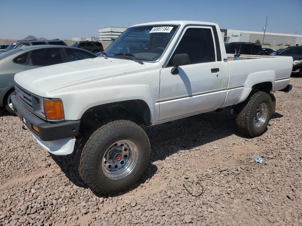 TOYOTA PICKUP SHO 1988 white  gas JT4VN63C4J0007129 photo #1