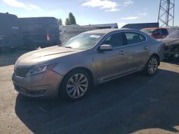 LINCOLN MKS 2015 gray  gas 1LNHL9EK9FG602657 photo #2