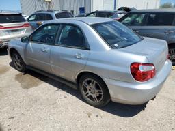 SUBARU IMPREZA WR 2004 silver  gas JF1GD296X4G511305 photo #3