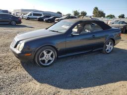 MERCEDES-BENZ CLK 430 2003 blue  gas WDBLK70G13T141108 photo #2