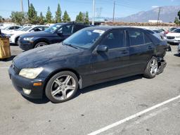 LEXUS IS 300 2002 black  gas JTHBD192120064296 photo #2