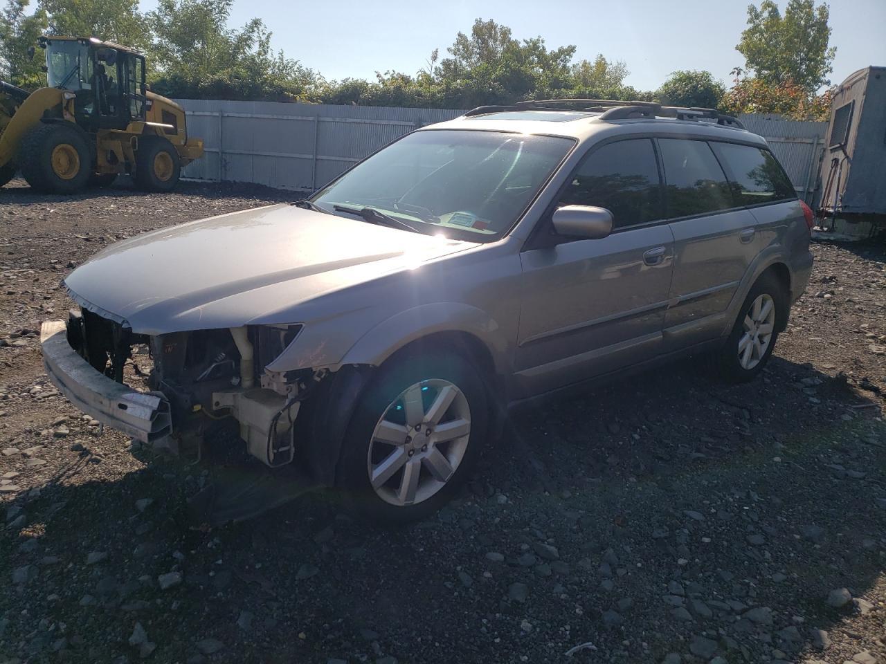 SUBARU OUTBACK 2. 2008 silver  gas 4S4BP62C387307014 photo #1