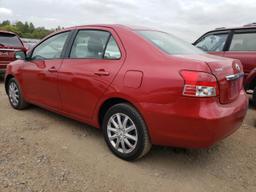 TOYOTA YARIS 2007 maroon  gas JTDBT923771076248 photo #3