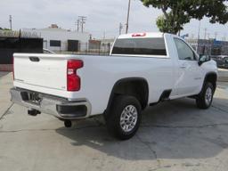 CHEVROLET SILVERADO 2022 white  diesel 1GC3YNEY6NF207269 photo #4