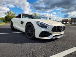 MERCEDES-BENZ AMG GT 2018 white  gas WDDYK7HA2JA018312 photo #2