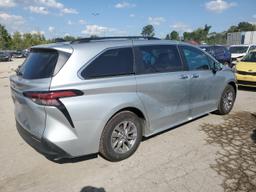 TOYOTA SIENNA XLE 2021 silver  hybrid engine 5TDYRKEC4MS004935 photo #4