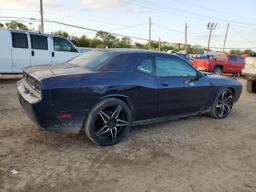 DODGE CHALLENGER 2013 blue coupe flexible fuel 2C3CDYAG4DH671057 photo #4