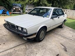 MASERATI 430 1990 white sedan 4d gas ZAMBN1206LB328797 photo #3