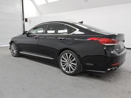 HYUNDAI GENESIS 5. 2015 black sedan 4d gas KMHGN4JF0FU078950 photo #3