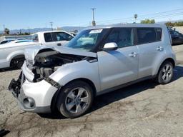 KIA SOUL 2017 silver  gas KNDJN2A26H7504380 photo #2