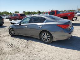 INFINITI Q50 PREMIU 2017 gray sedan 4d gas JN1EV7AP5HM732918 photo #3