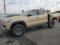 TOYOTA TACOMA DOU 2016 tan crew pic gas 3TMAZ5CN3GM025397 photo #2