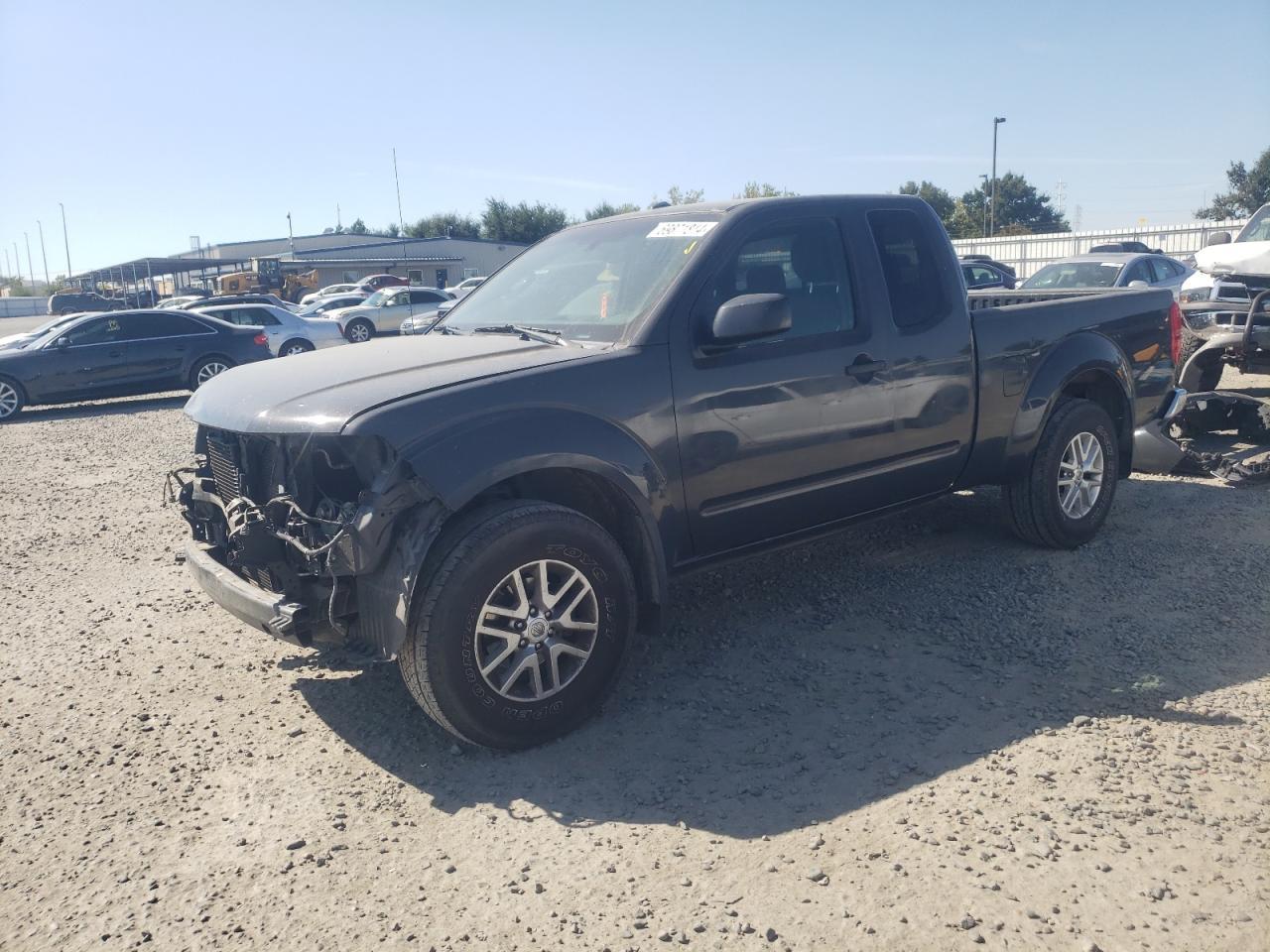 NISSAN FRONTIER S 2014 gray 4dr ext gas 1N6AD0CW0EN769470 photo #1