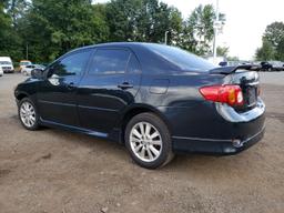 TOYOTA COROLLA BA 2010 black sedan 4d gas 2T1BU4EE1AC470814 photo #3