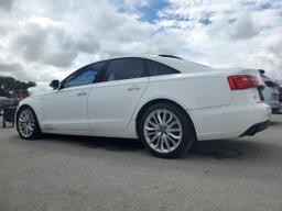 AUDI A6 PREMIUM 2013 white sedan 4d gas WAUGGAFC8DN129062 photo #3