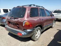 HYUNDAI SANTA FE G 2001 red 4dr spor gas KM8SC83D81U034528 photo #4