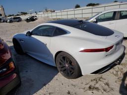 JAGUAR F-TYPE S 2016 white coupe gas SAJWJ6BV4G8K30334 photo #3