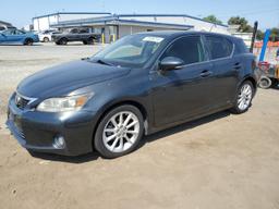 LEXUS CT 200 2011 gray hatchbac hybrid engine JTHKD5BH7B2032950 photo #2