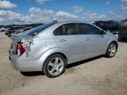 CHEVROLET SONIC LTZ 2016 silver  gas 1G1JE5SB4G4139500 photo #4