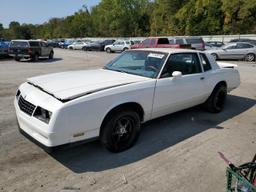 CHEVROLET MONTE CARL 1984 white coupe gas 1G1AZ37G0ER221138 photo #2