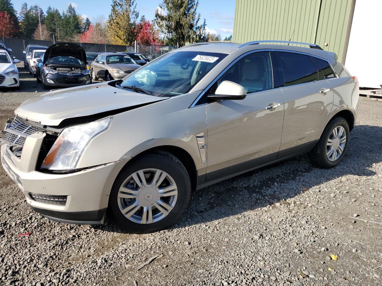 CADILLAC SRX LUXURY 2012 beige  gas 3GYFNDE37CS512013 photo #1