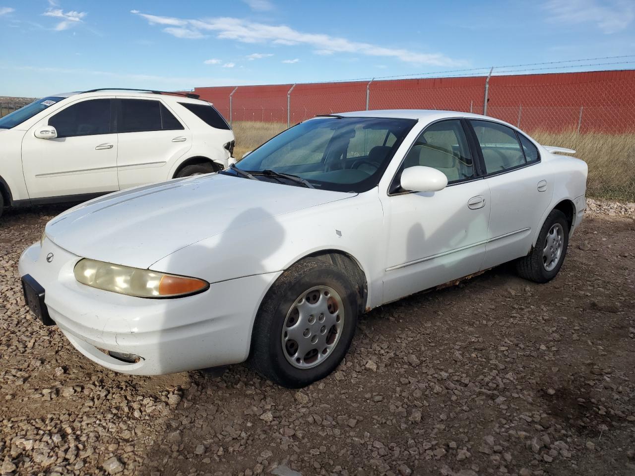 OLDSMOBILE ALERO GL 1999 white sedan 4d gas 1G3NL52T4XC390837 photo #1