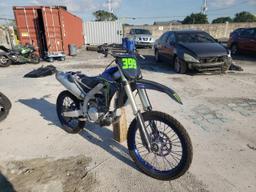 YAMAHA YZ450 F 2021 blue  gas JYACJ26C0MA011633 photo #2