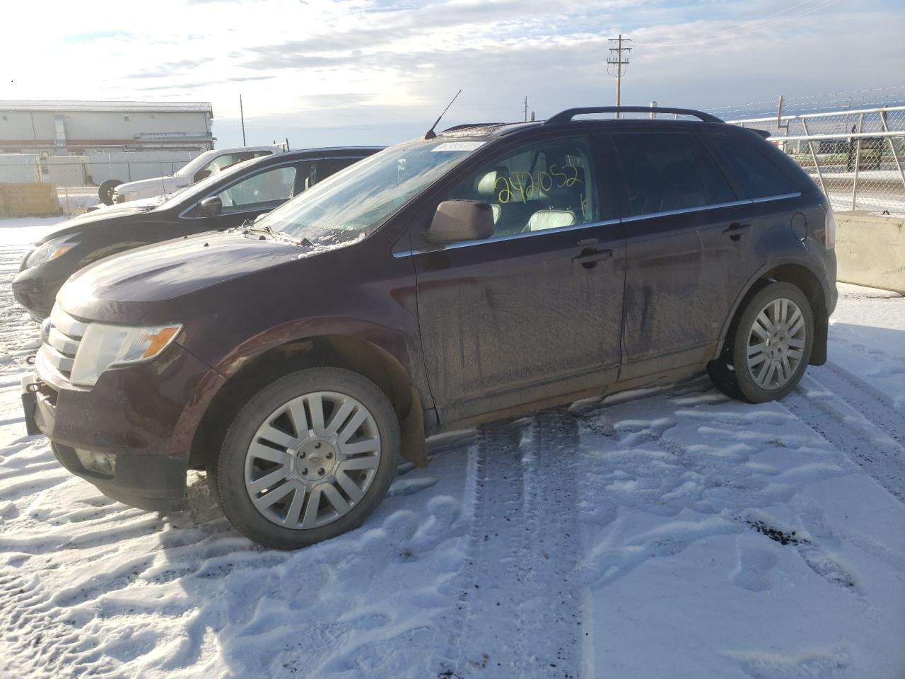 FORD EDGE LIMIT 2009 maroon  gas 2FMDK49C69BA97759 photo #1