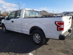 FORD F150 SUPER 2018 white  gas 1FTEX1CB9JKC44806 photo #3