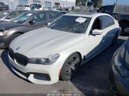 2018 BMW 740I White  Gasoline WBA7E2C51JG742920 photo #3