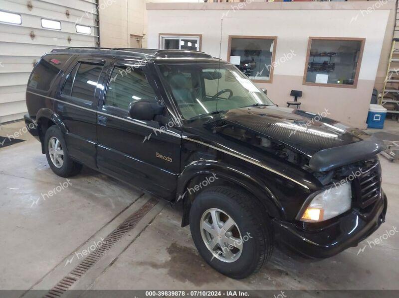 2000 OLDSMOBILE BRAVADA Black  Gasoline 1GHDT13W0Y2270113 photo #1