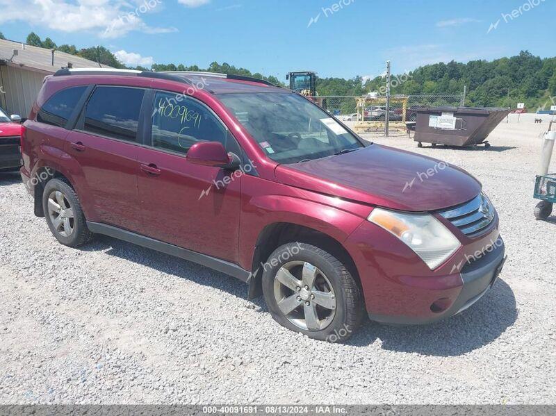 2008 SUZUKI XL7 LIMITED Red  Gasoline 2S3DA717986106597 photo #1